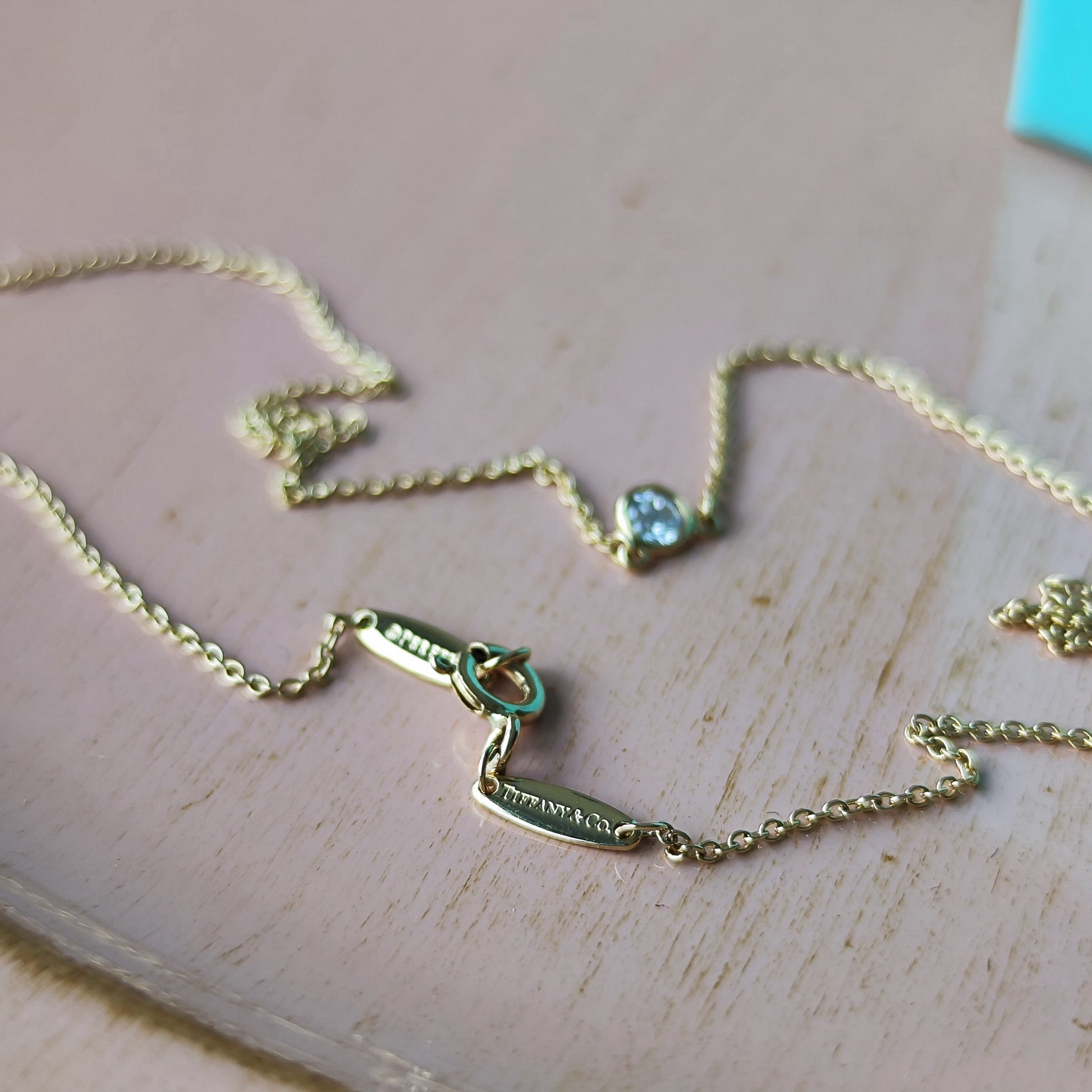 TIFFANY &Co ティファニー バイザヤード ダイヤモンド ネックレス