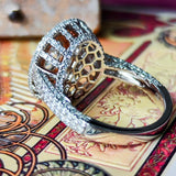 【大粒 Dカラー 1.00ct】天然ダイヤモンド 天然ピンクダイヤモンド リング