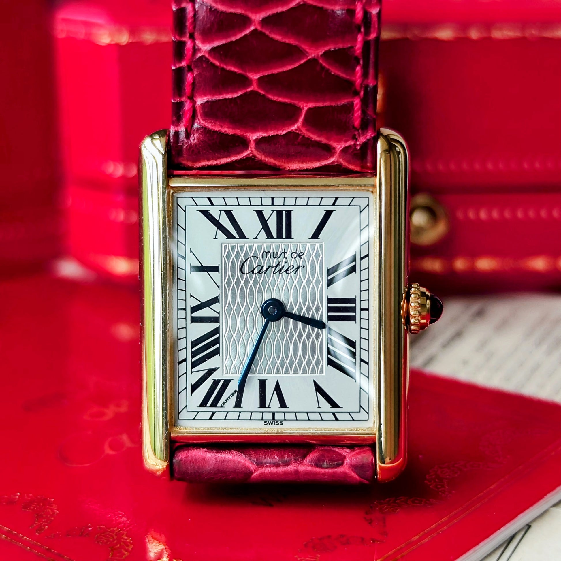 【Cartier 150周年 1847本限定モデル】
カルティエ マストタンク LM クォーツ腕時計
