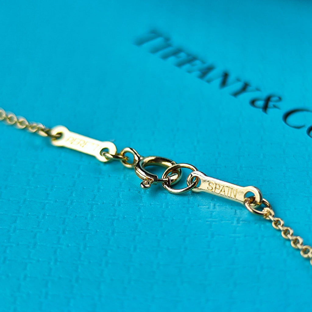 TIFFANY &Co ティファニー エターナルサークル ネックレス 18金YG