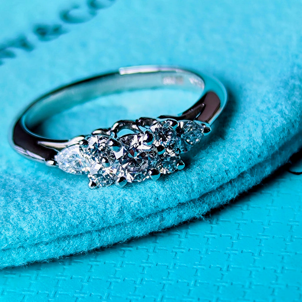 TIFFANY &Co ティファニー セブンストーンリング