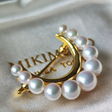 MIKIMOTO ミキモト あこや真珠 ブローチ