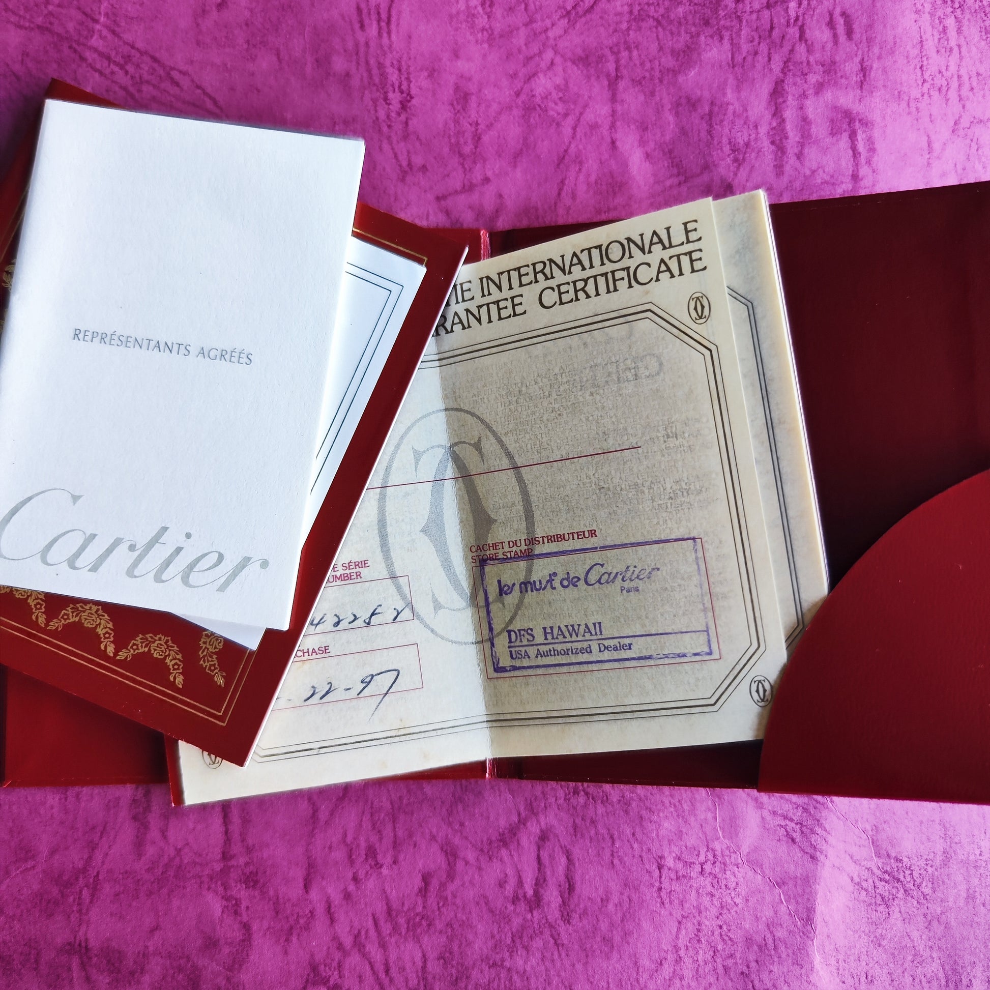 Cartier カルティエ マストタンク クォーツ腕時計