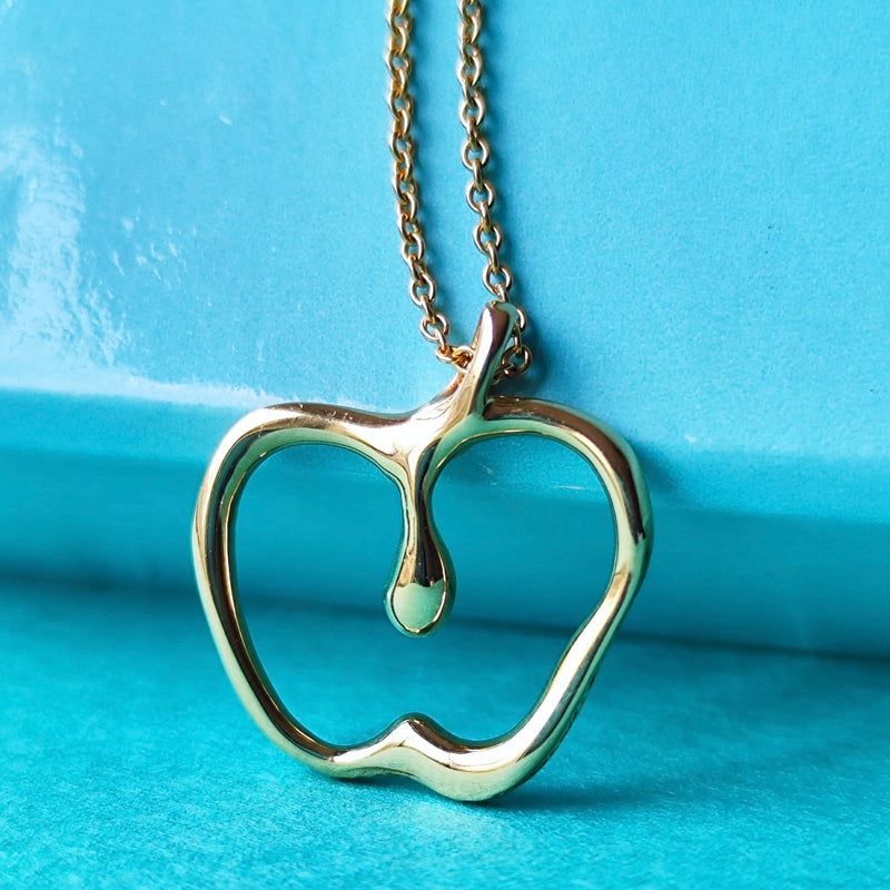 TIFFANY &Co ティファニー アップル ネックレス 18金YG