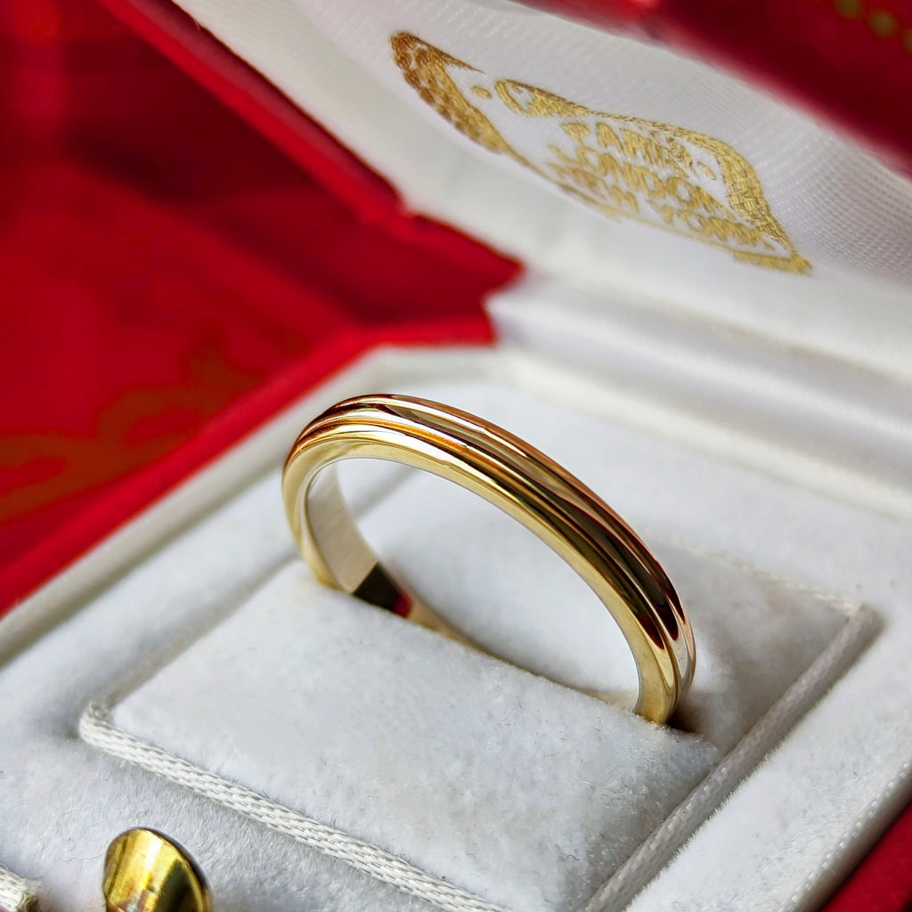 Cartier カルティエ ヴァンドーム 18金 スリーカラーリング