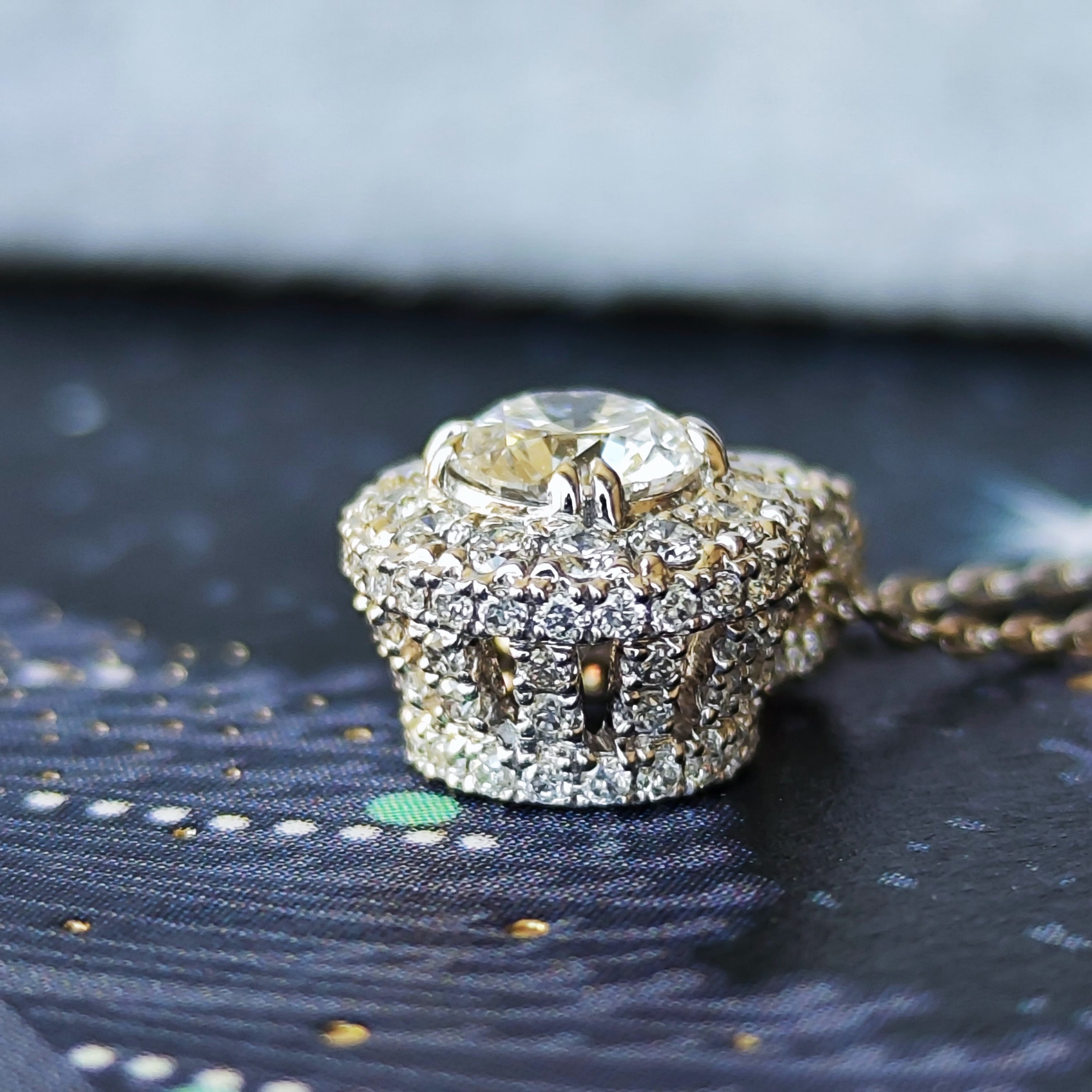最高級品質】天然ダイヤモンド0.33ct フローレス Dカラー ネックレス