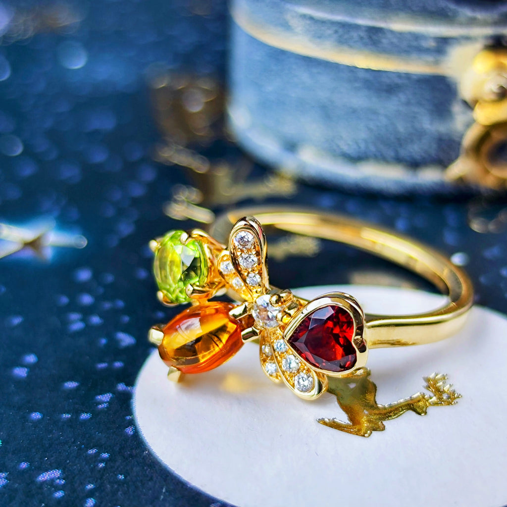 Chaumet ショーメアトラップ・モワ 天然石 ダイヤモンド リング