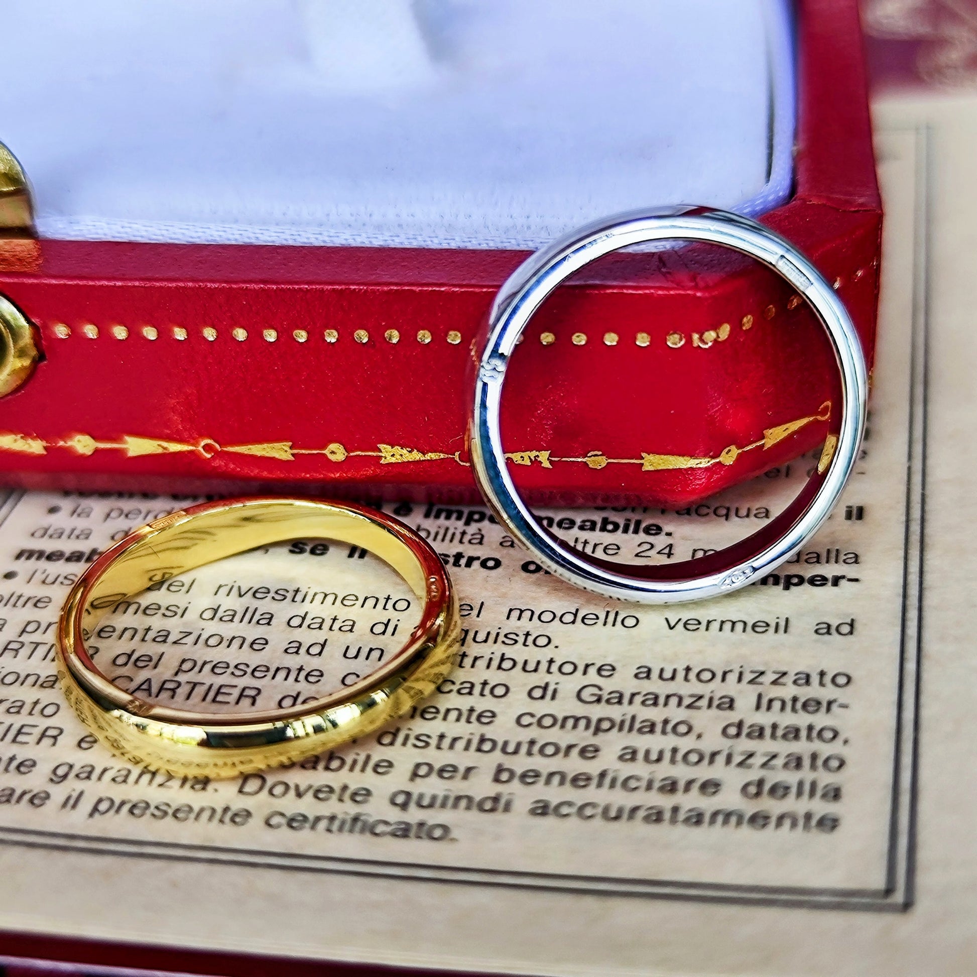 【Cartier 廃盤】 Cartier カルティエ ラブミーリング 50