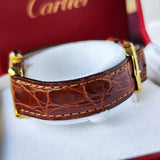 Cartier カルティエ マストタンク クォーツ 純正ベルト 純正尾錠