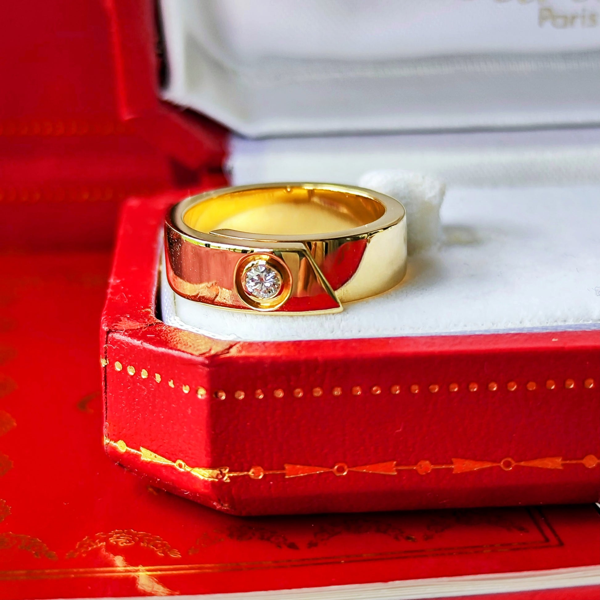 【Cartier 廃盤】カルティエ アニバーサリーリング 50