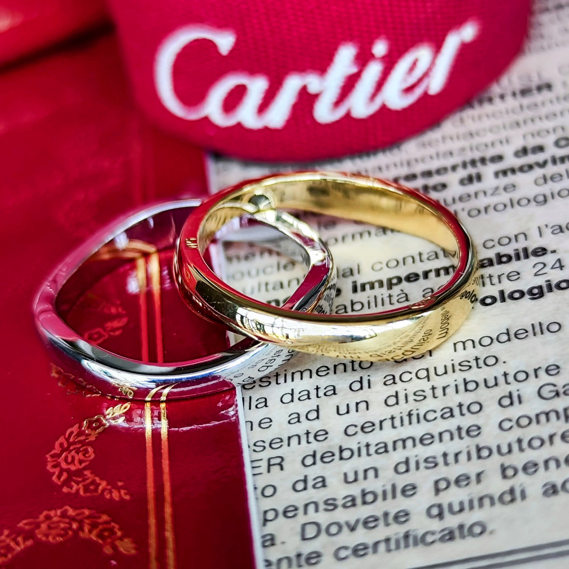 【Cartier 廃盤】 Cartier カルティエ ラブミーリング 50
