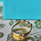 【オールドティファニー】TIFFANY&Co
ティファニー オープンハート ダイヤモンド リング