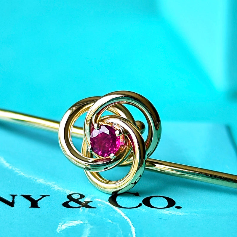 オールドティファニー】TIFFANY &Co ティファニー 天然ルビー