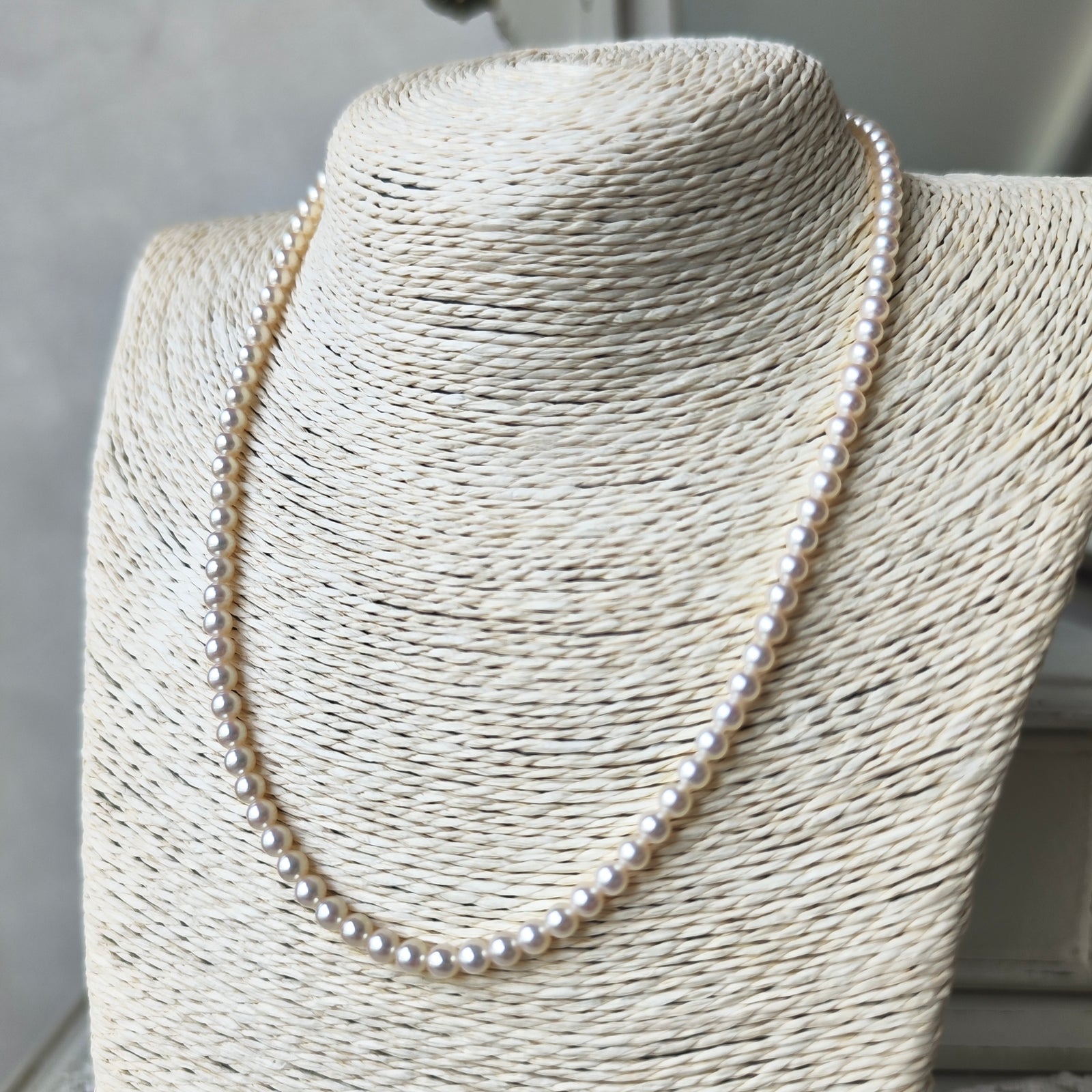 MIKIMOTO ミキモト あこや真珠 ネックレスとイヤリングのセット