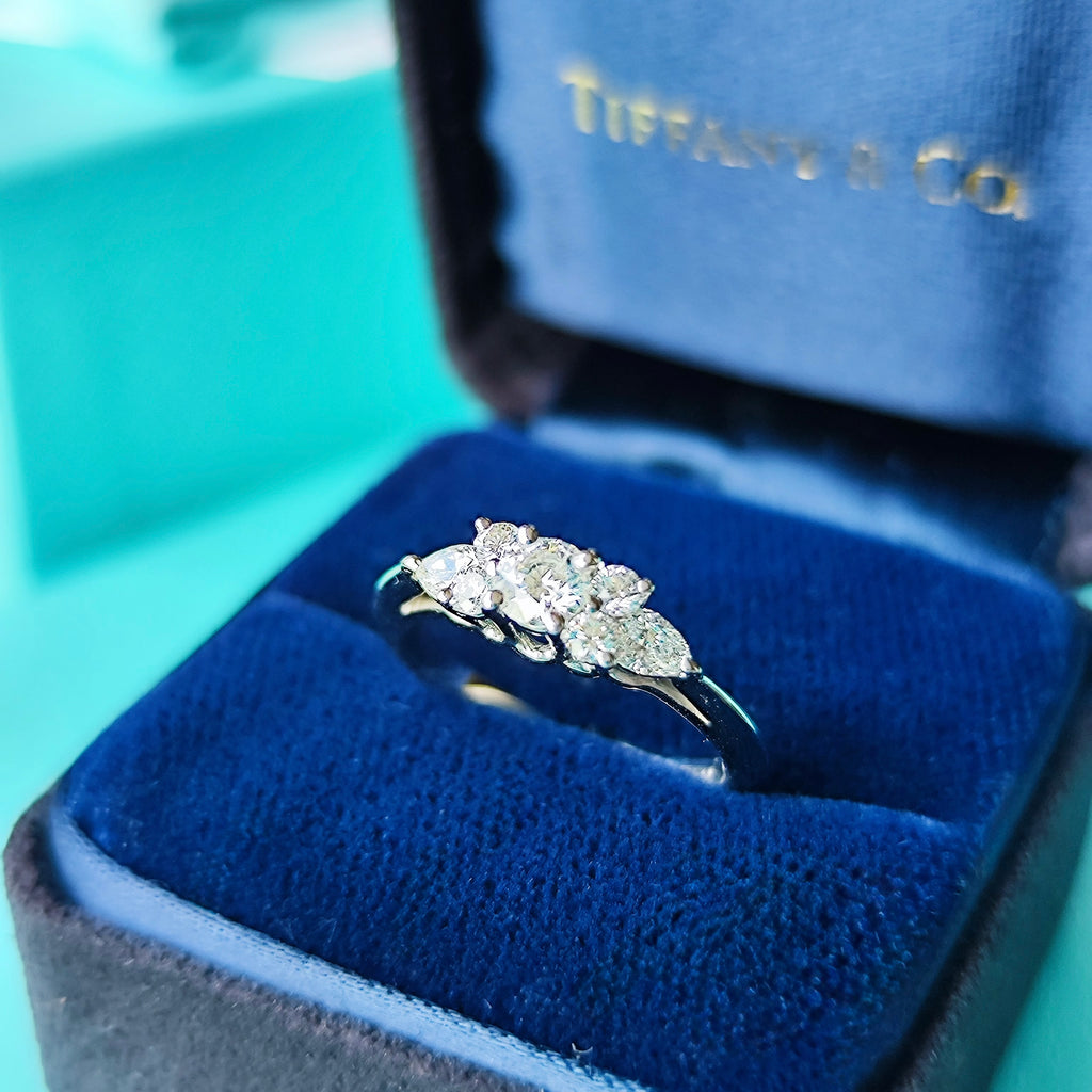 TIFFANY &Co ティファニー セブンストーンリング