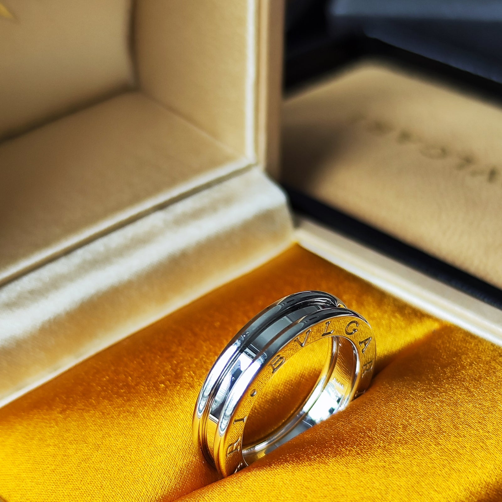 BVLGARI ブルガリ B-ZERO1 ビーゼロワン リング 18金WG 9号