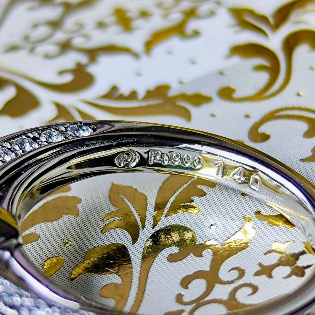 TASAKI 田崎真珠 天然ダイヤモンド 1.40ct 0.53ct プラチナリング