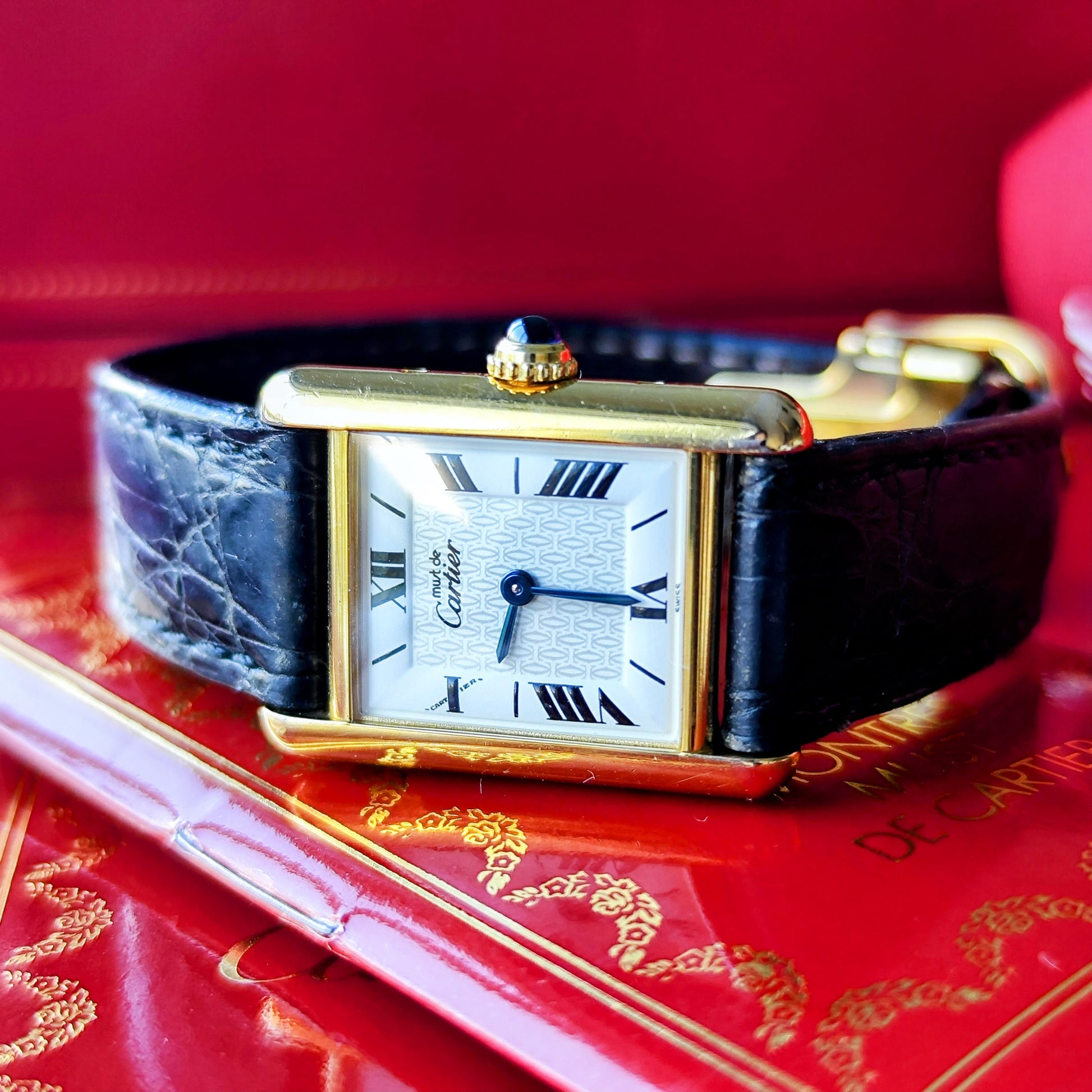 Cartier カルティエ マストタンク クォーツ腕時計