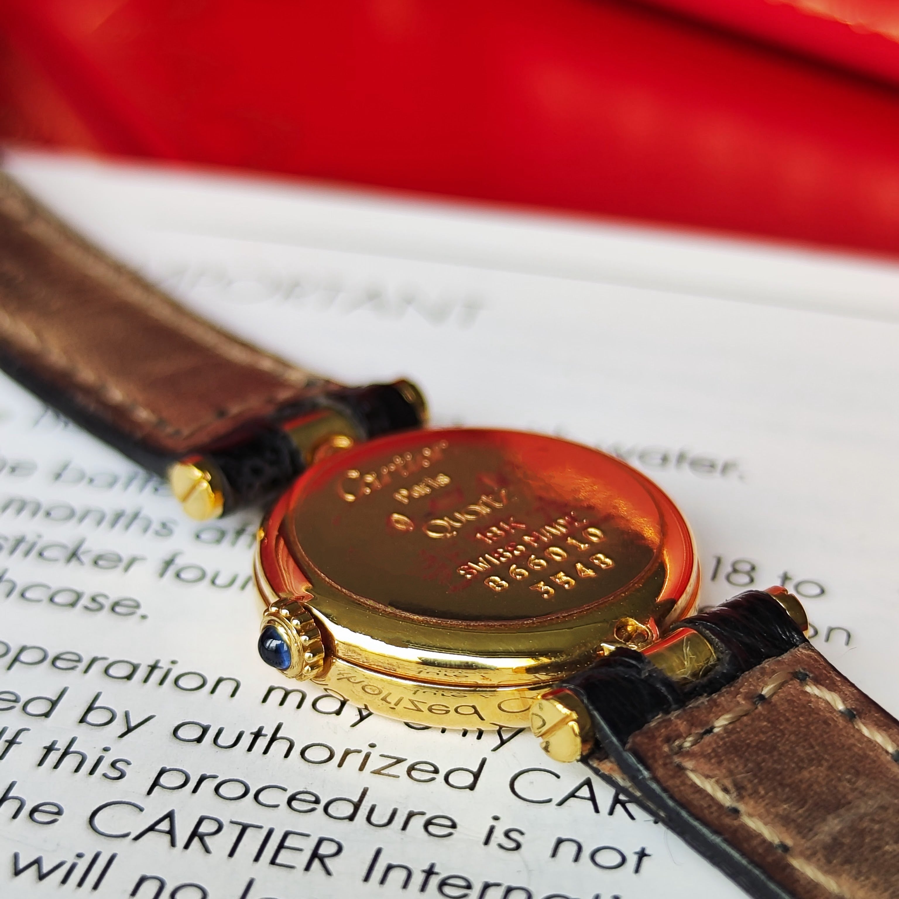 Cartier カルティエ ミニVLCヴァンドーム 18金無垢 腕時計 – Mico宝飾店