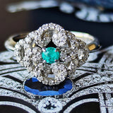 【ブラジル産 GIA】天然パライバトルマリン 天然ダイヤモンド リング