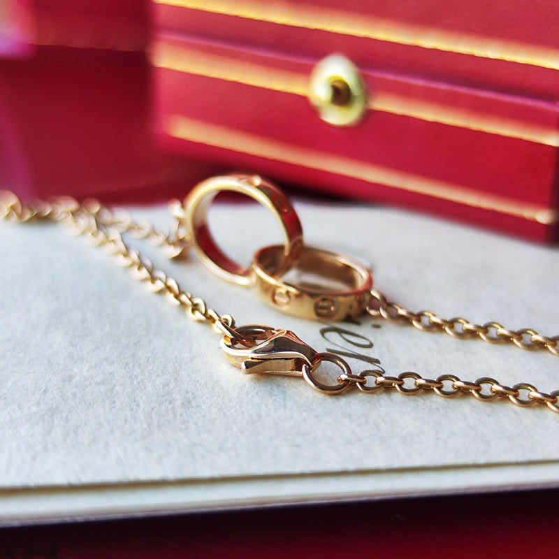 Cartier カルティエ ベビーラブ ブレスレット 18金PG