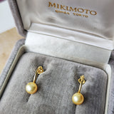 MIKIMOTO ミキモト フープイヤリング