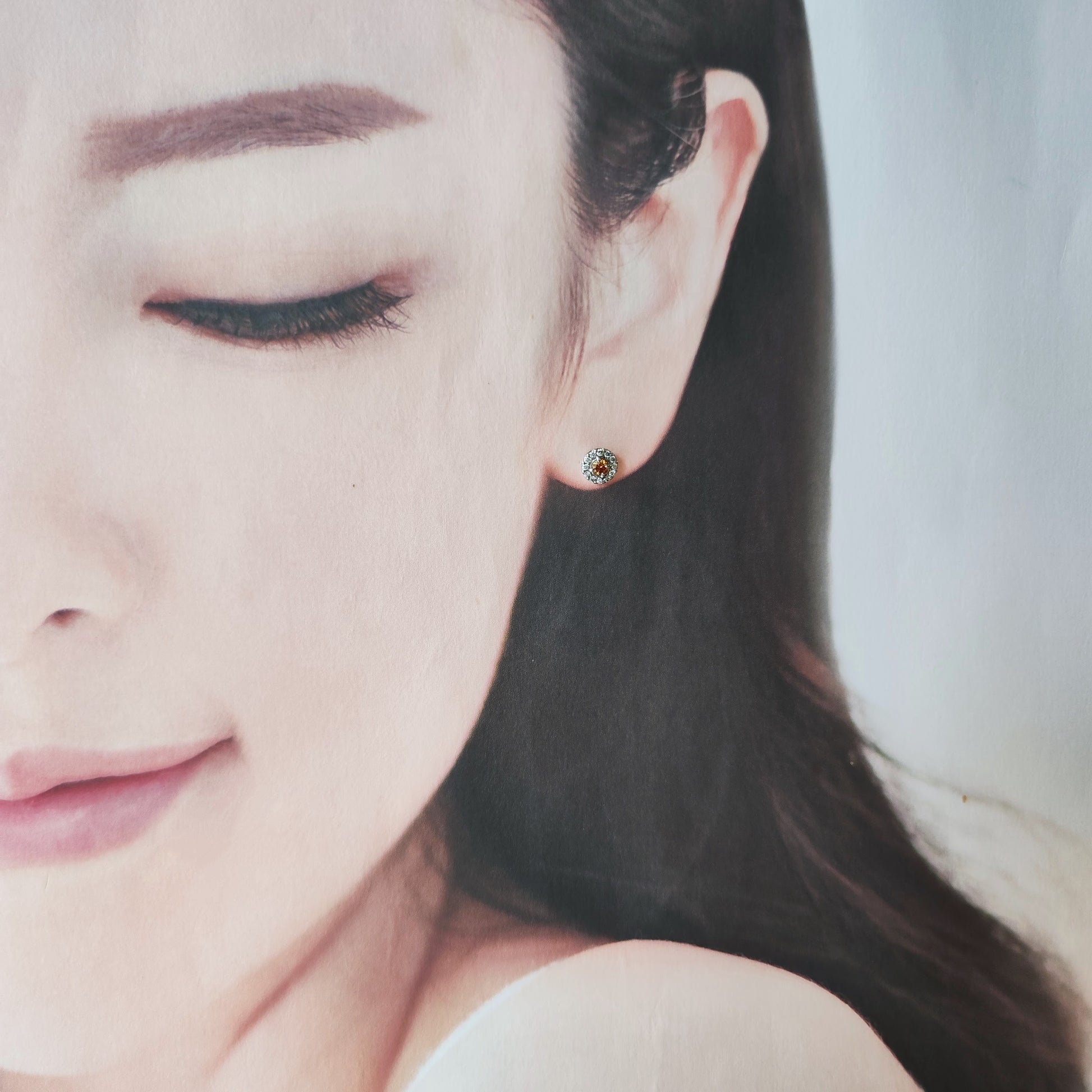 【お値下げ】天然イエローダイヤモンド ビビットカラー プラチナピアス