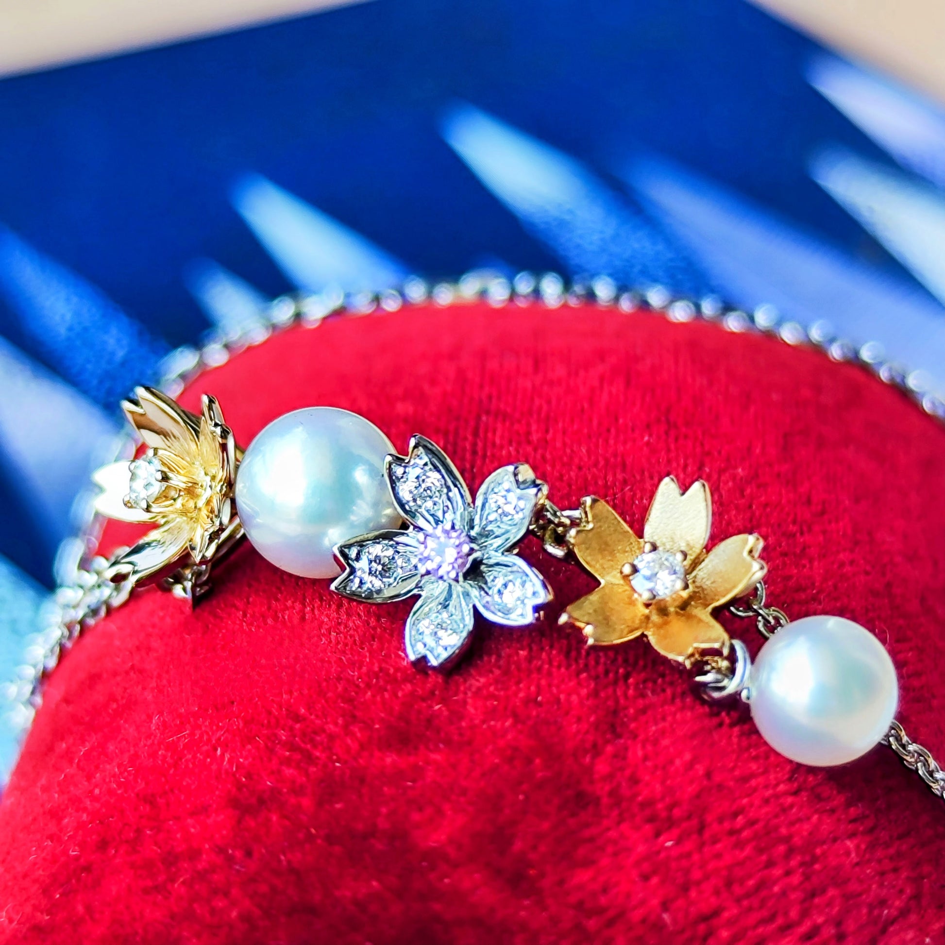 MIKIMOTO ミキモト ダイヤモンド リバーシブル ネックレス