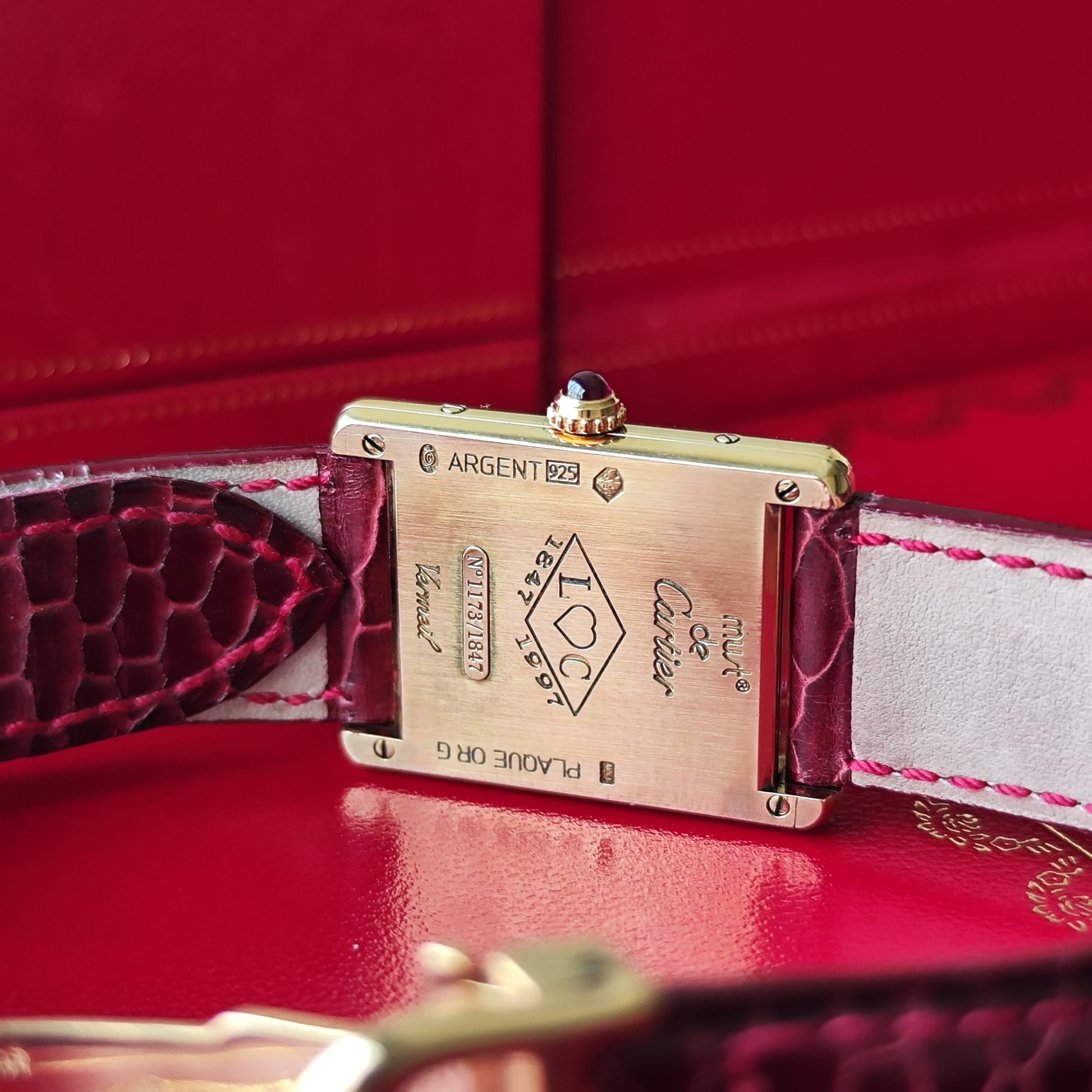 【Cartier 150周年 1847本限定モデル】
カルティエ マストタンク LM クォーツ腕時計