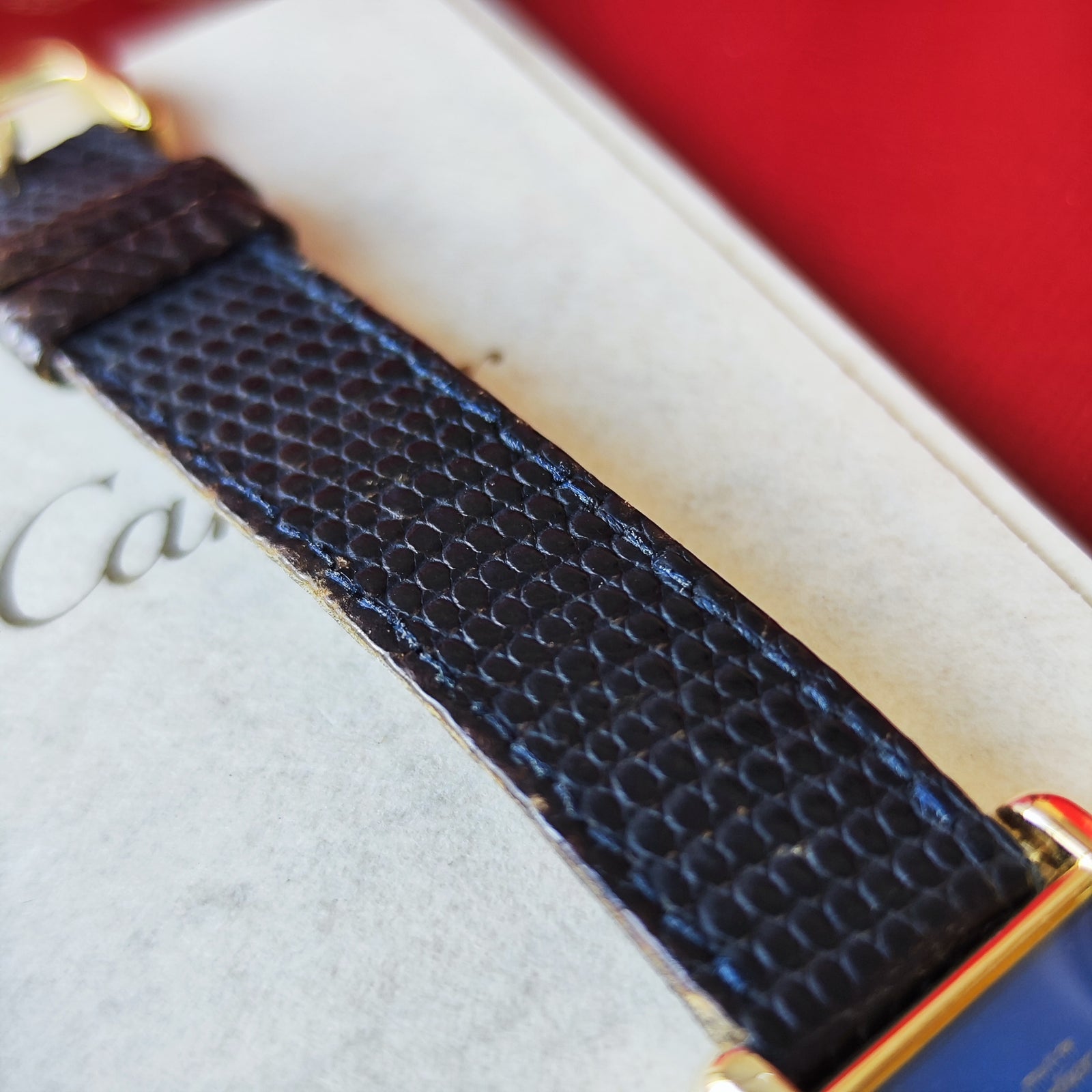 OH済み】Cartier カルティエ マストタンク ラピスラズリ文字盤 手巻き