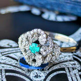 【ブラジル産 GIA】天然パライバトルマリン 天然ダイヤモンド リング