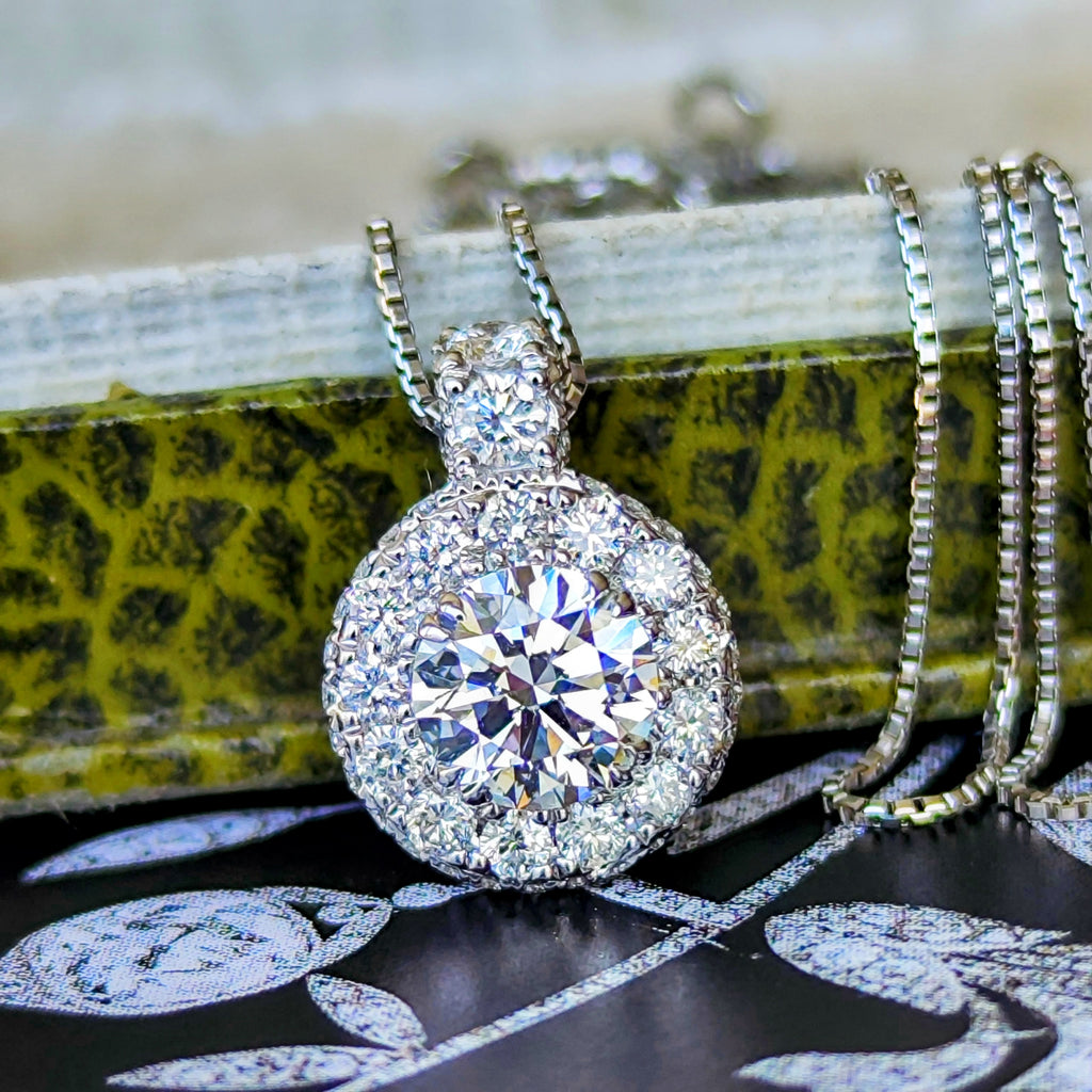 【最高級品質】天然ダイヤモンド0.53ct フローレス Dカラー ネックレス GIA