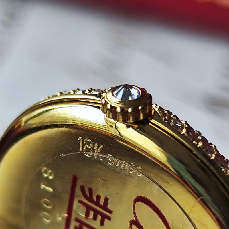 【コンプリートサービス済み】Cartier
カルティエ ヴァンドーム 18金無垢 ダイヤモンド クォーツ腕時計
