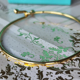 TIFFANY &Co ティファニー ダブルフック サファイア ダイヤモンド 18金YG