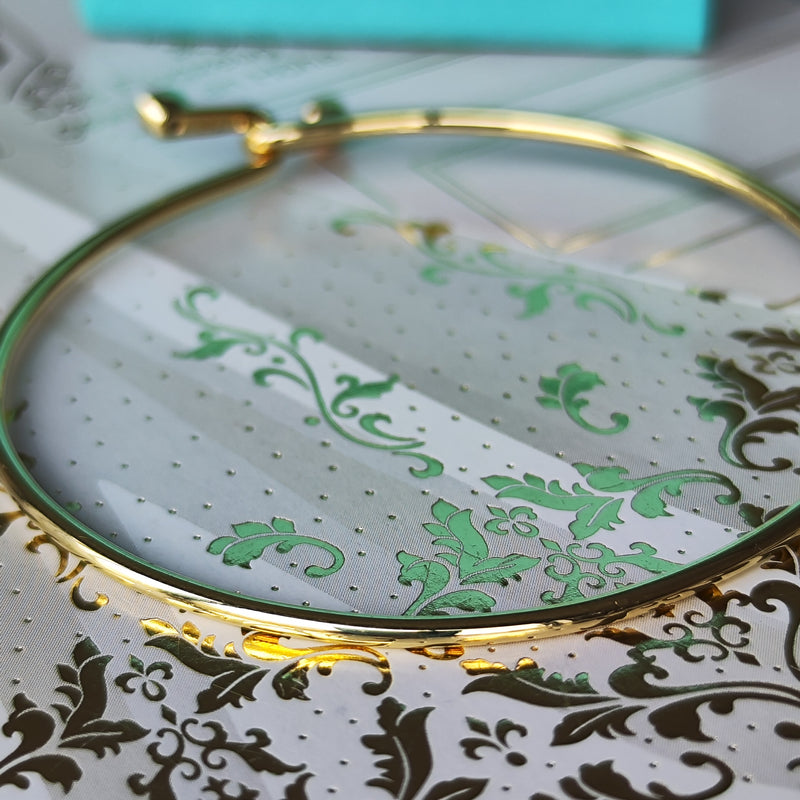 TIFFANY &Co ティファニー ダブルフック サファイア ダイヤモンド 18金YG