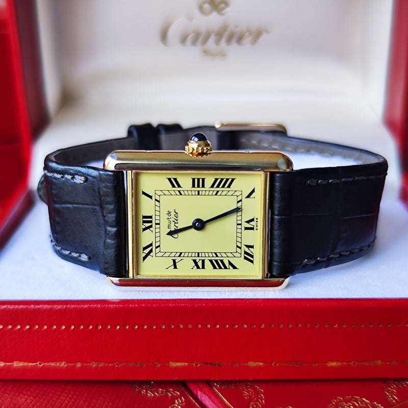 Cartier カルティエ マストタンクLM クォーツ腕時計