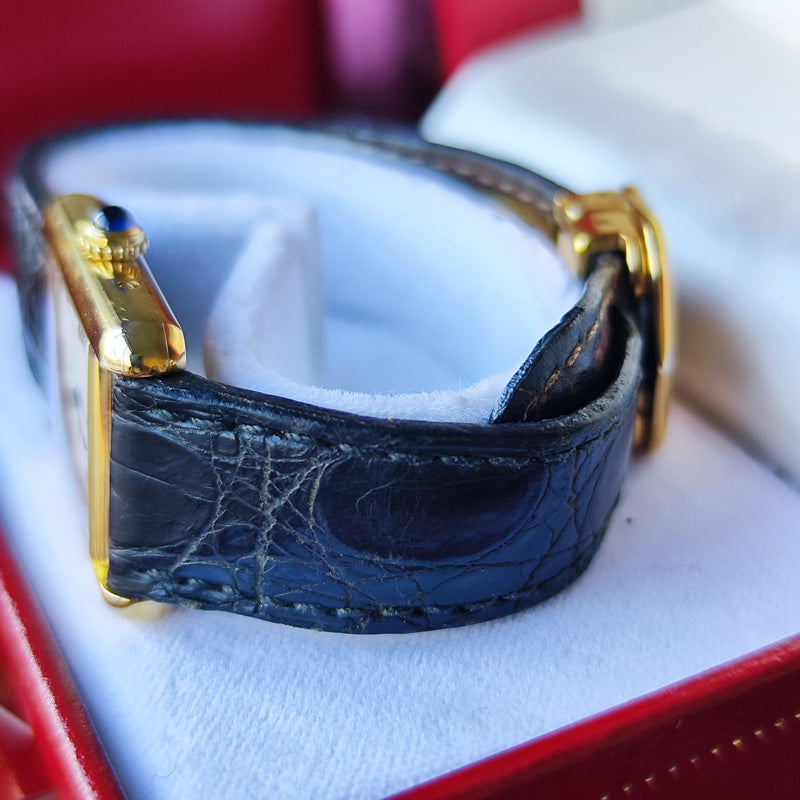 Cartier カルティエ マストタンク クォーツ腕時計