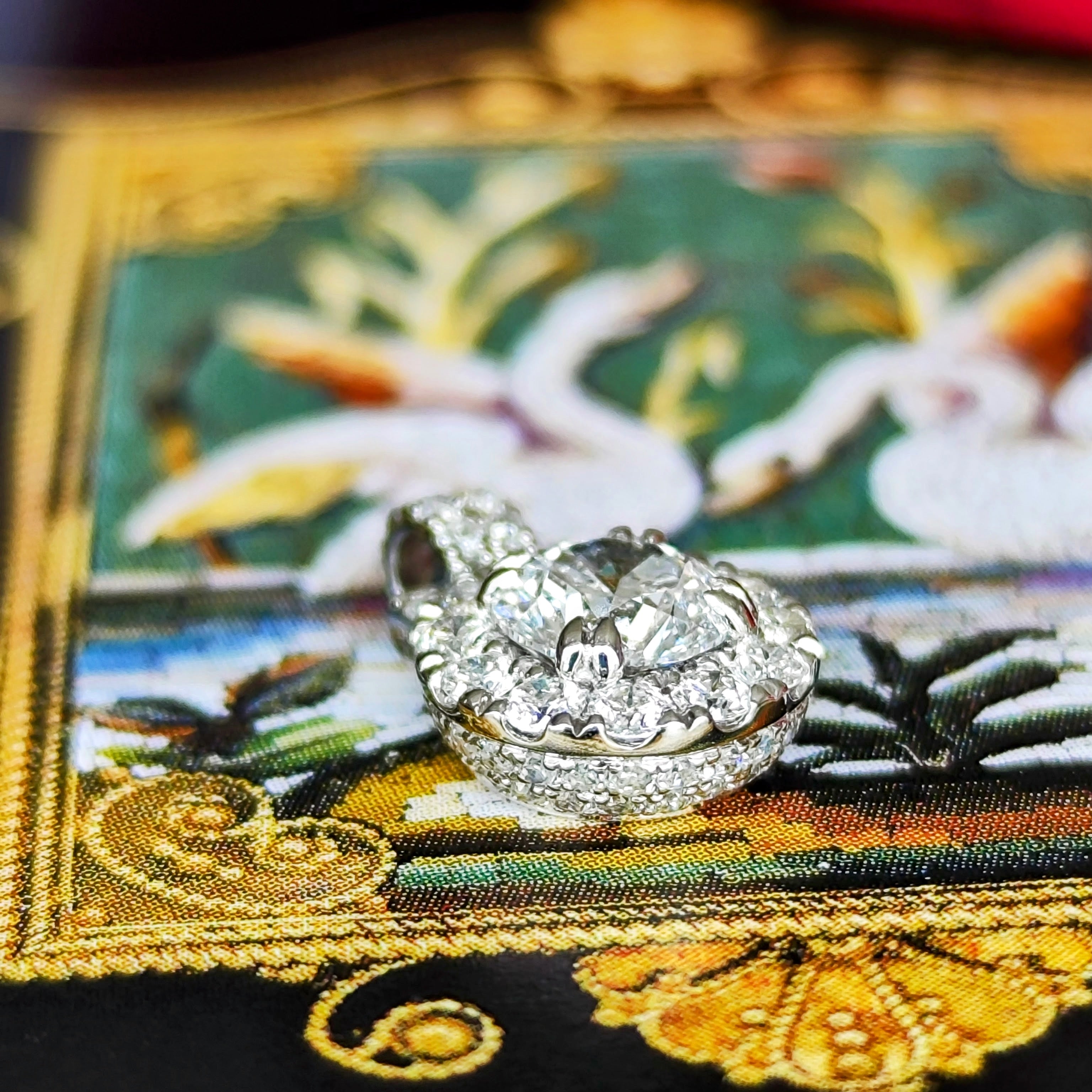 インターナリーフローレス】天然ダイヤモンド 0.53ct プラチナ