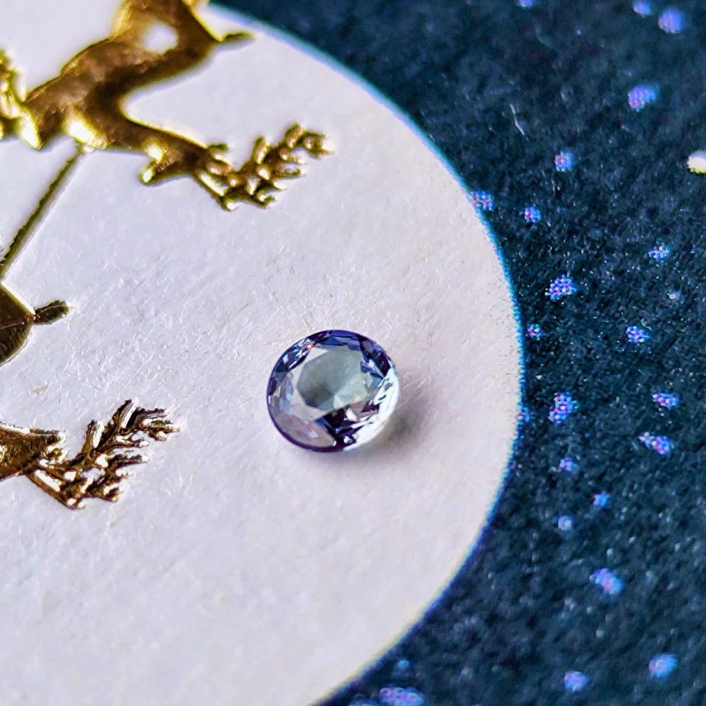 【ルース】天然アレキサンドライト 0.125ct ローズカット ブラジル産