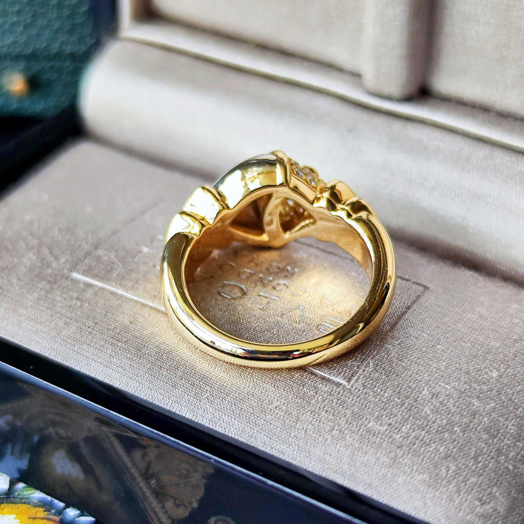 BVLGARI ブルガリナチュラリア ルビー ダイヤモンド リング