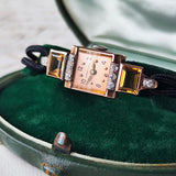 【OH済み】TIFFANY&Co ティファニー 1940年代 アンティーク腕時計