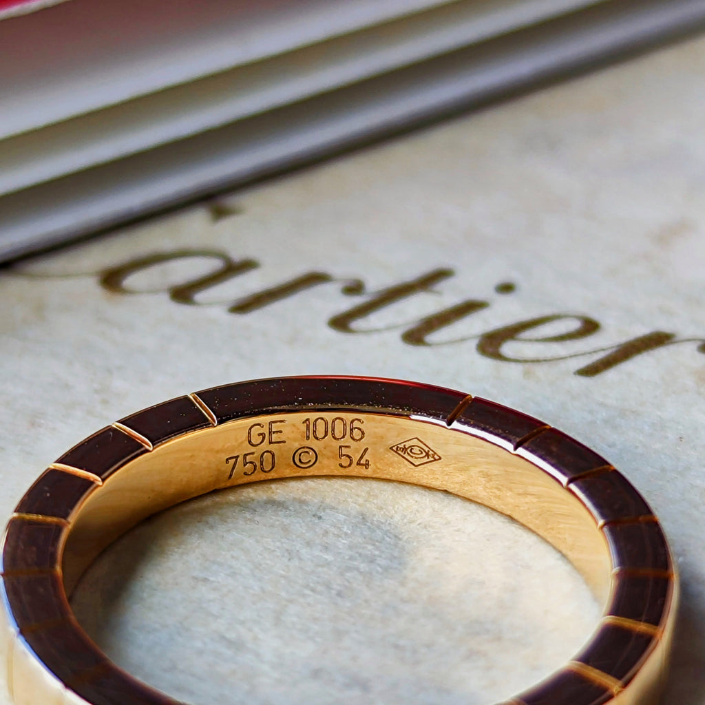 Cartier カルティエ ラニエール 18金PG 54