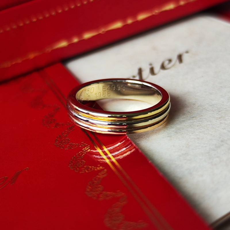 Cartier カルティエ ヴァンドーム 18金リング 7号