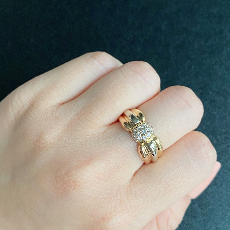 【Vintage Cartier】カルティエ LIVIA
リヴィア スリーカラー ダイヤモンドリング 11号