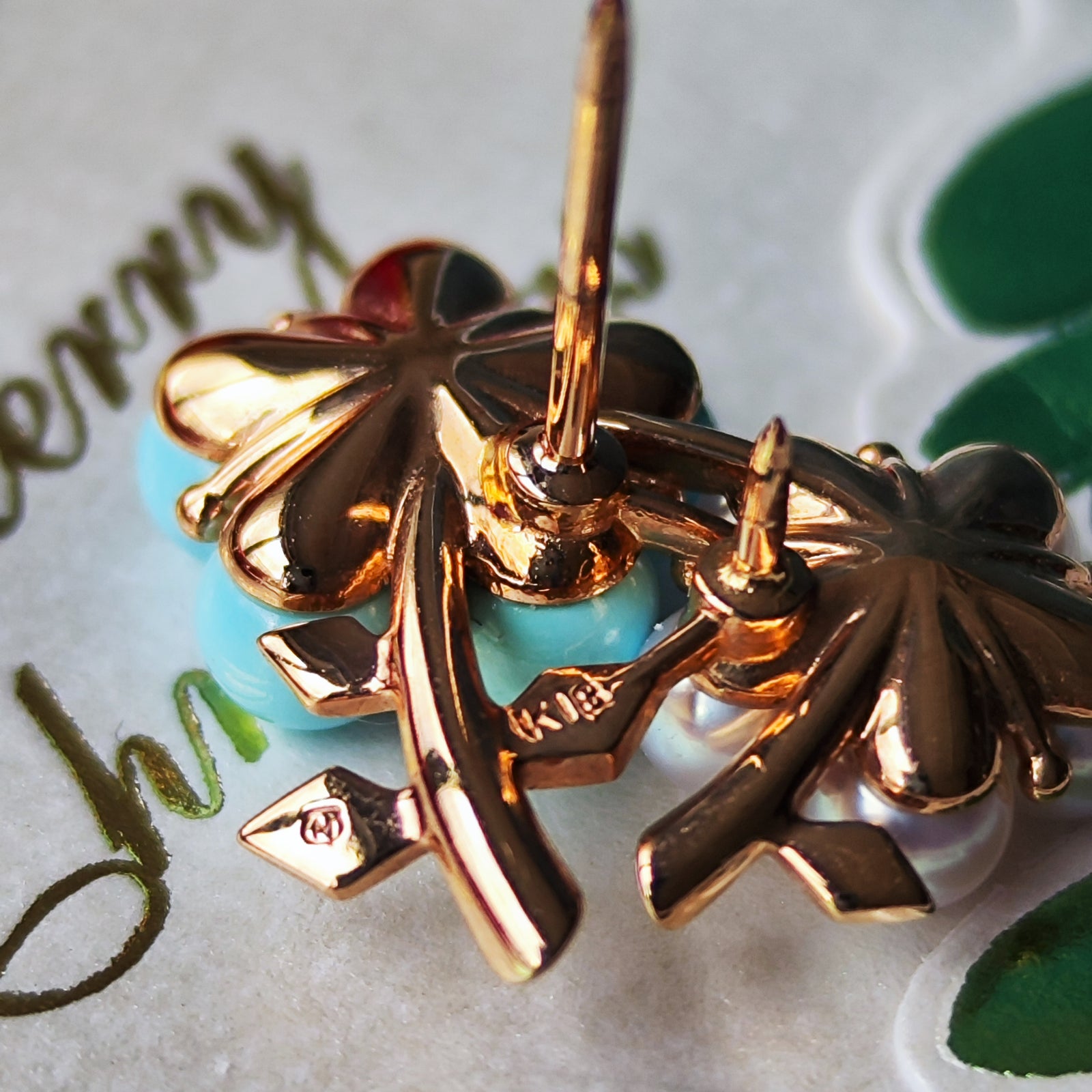 y*u様 ミキモト mikimoto アコヤ真珠 ブローチ グラデーション 5. y*u