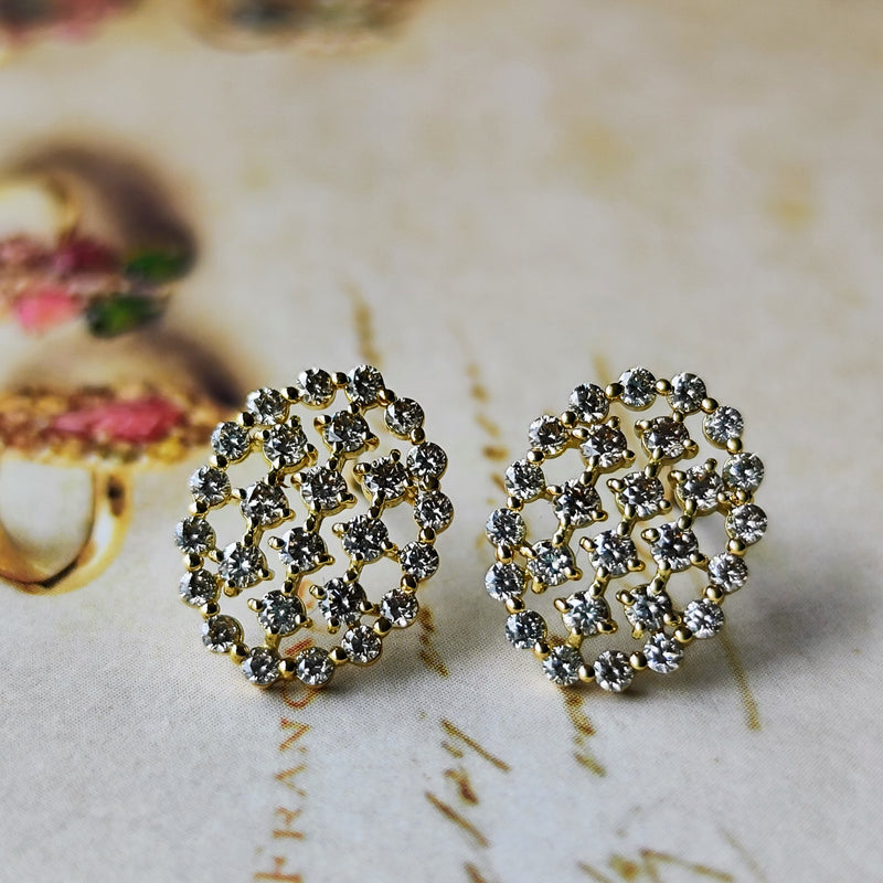 天然ダイヤモンド 18金ピアス – Mico宝飾店 