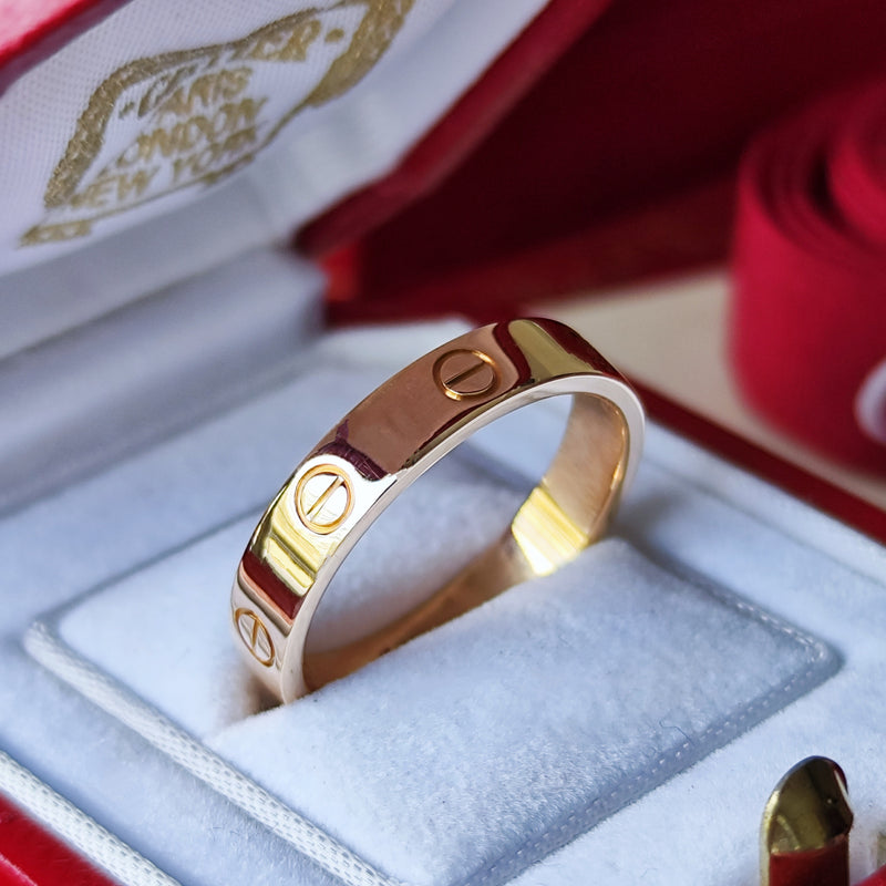 Cartier カルティエ ミニラブリング 18金PG 57号 – Mico宝飾店