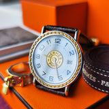 【OH済み ボーイズ】HERMES エルメス セリエ クォーツ 腕時計