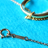 TIFFANY &Co ティファニー オープンハート ダイヤモンド ネックレス