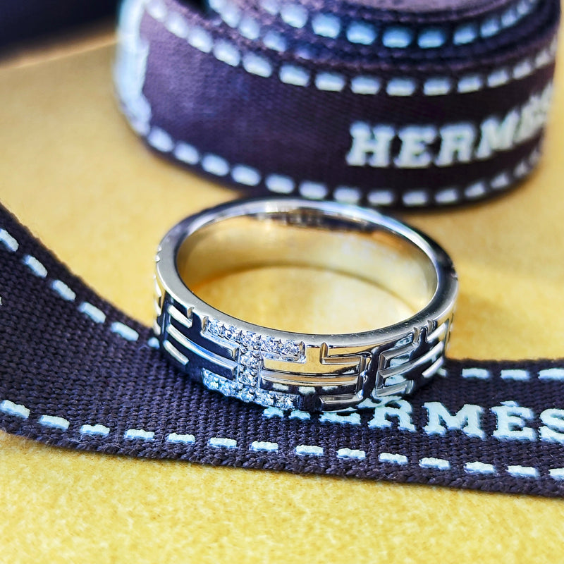 HERMES エルメス キリムリング ダイヤモンドリング